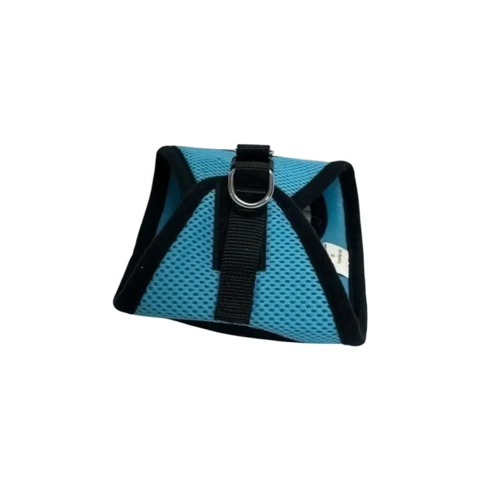 Bark Appeal Mesh Step-In Harness Dog Size XS Teal Blue Pet